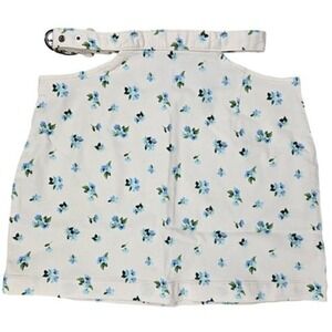 WeWoreWhat Cut Out Skirt in Ivory Watercolor Ditsy‎ S NWT